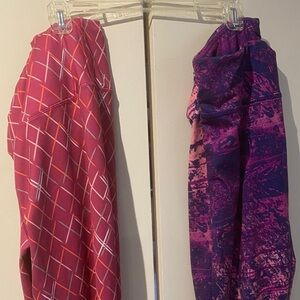 Bundle 2 pair exercise leggings, zeros and H2 Hannah